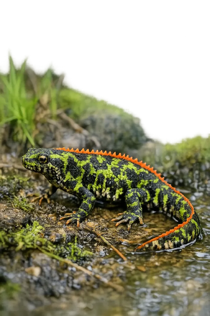 Tritón jaspeado