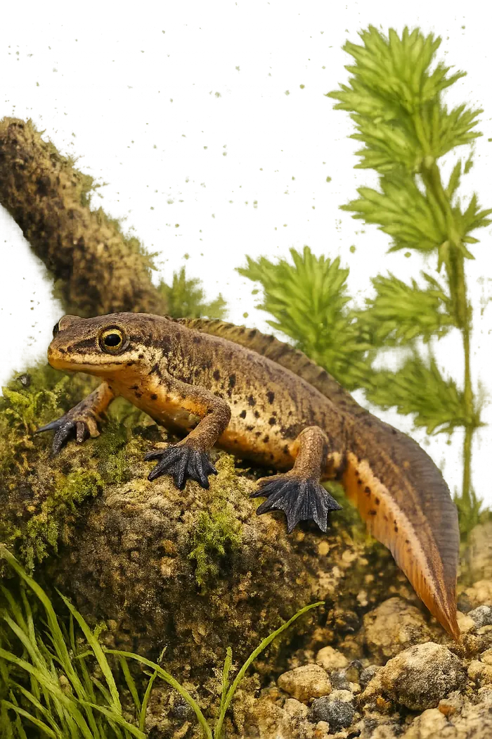 Tritón palmeado