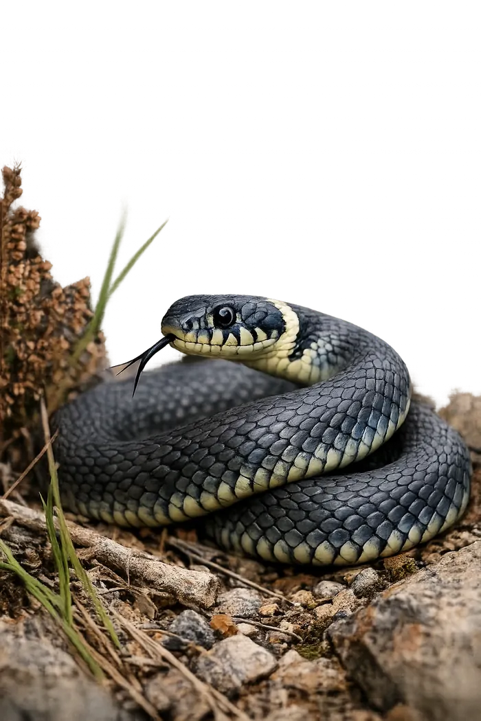 Culebra de collar ibérica