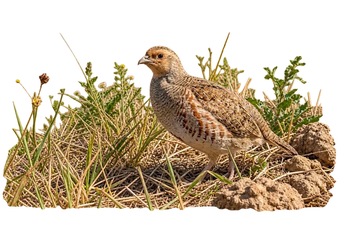 Perdiz pardilla — juvenil