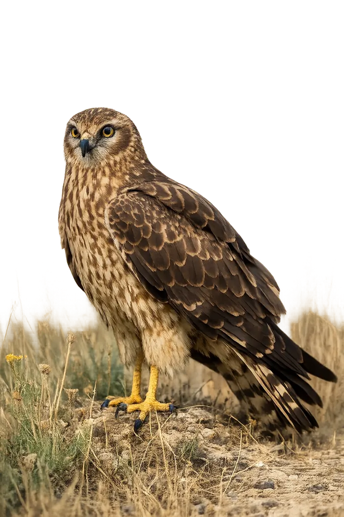 Aguilucho cenizo hembra