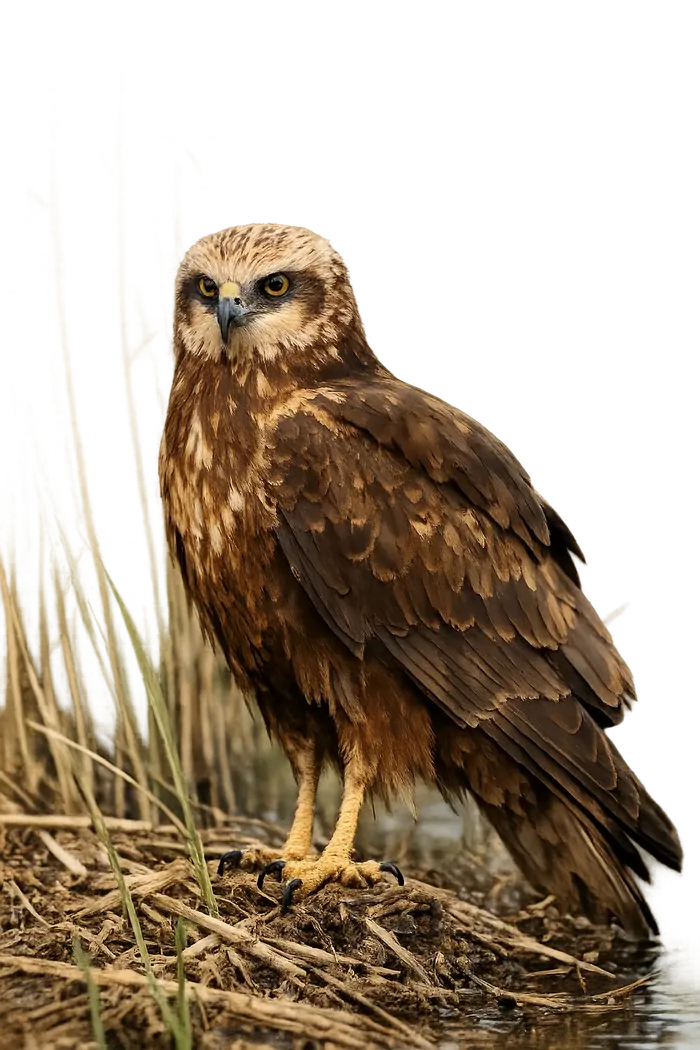 Aguilucho lagunero hembra