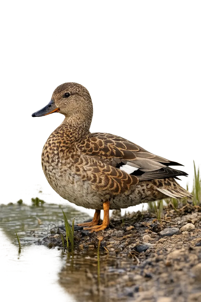 Ánade friso hembra