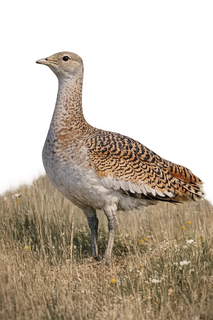 Avutarda euroasiática hembra