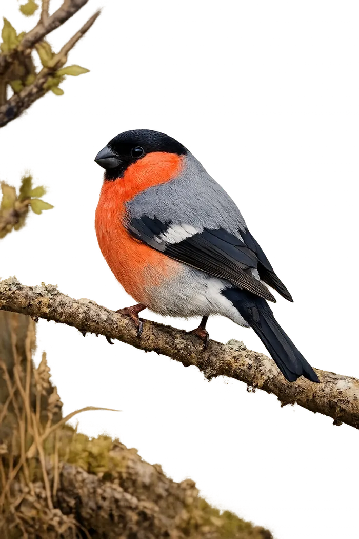 Camachuelo común macho