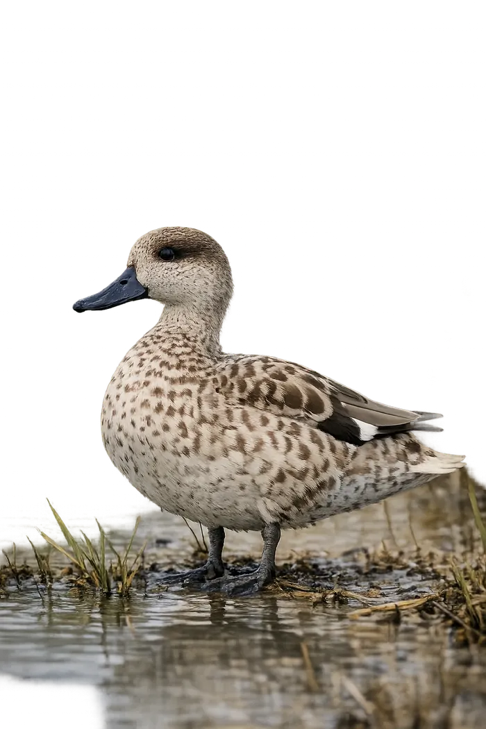 Cerceta pardilla macho