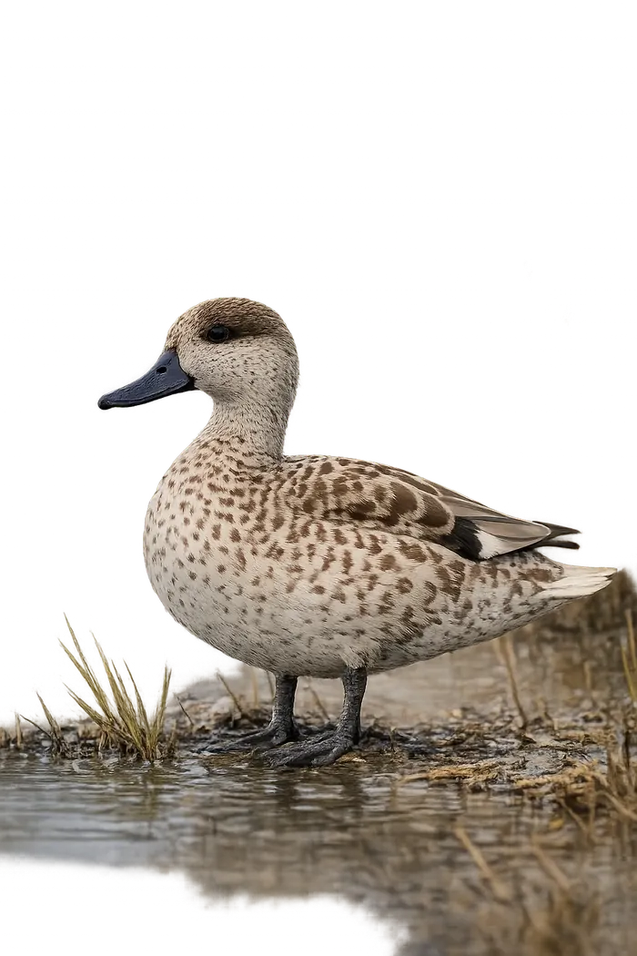 Cerceta pardilla hembra