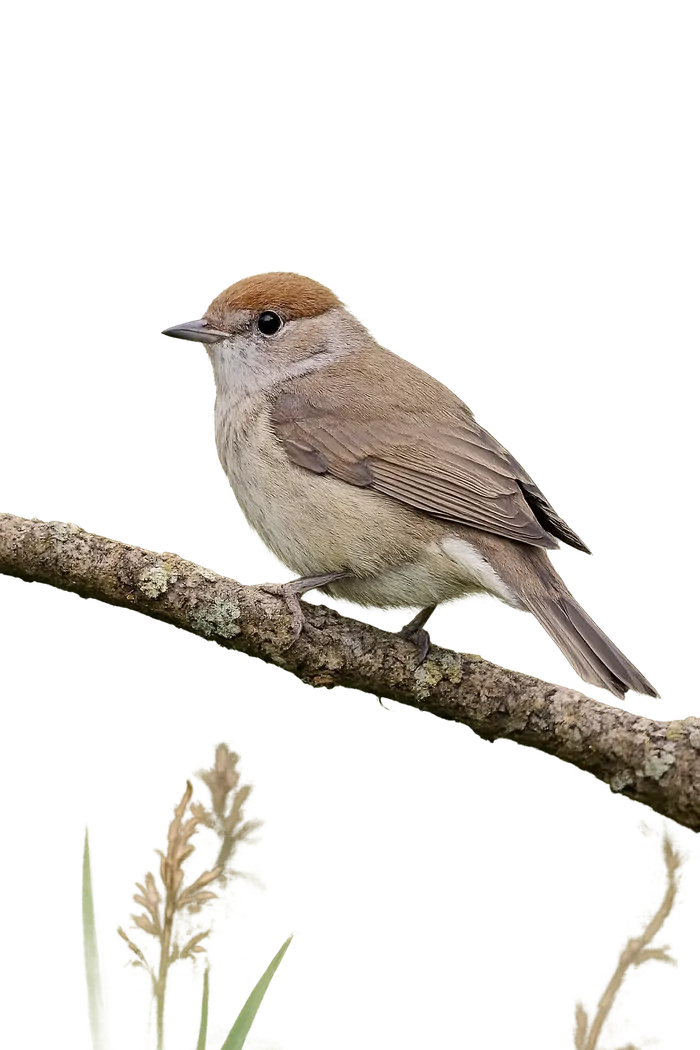 Curruca capirotada hembra