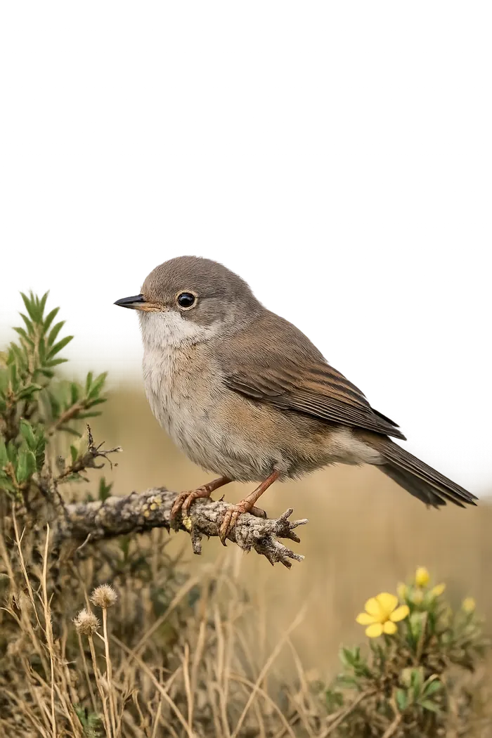 Curruca carrasqueña occidental hembra