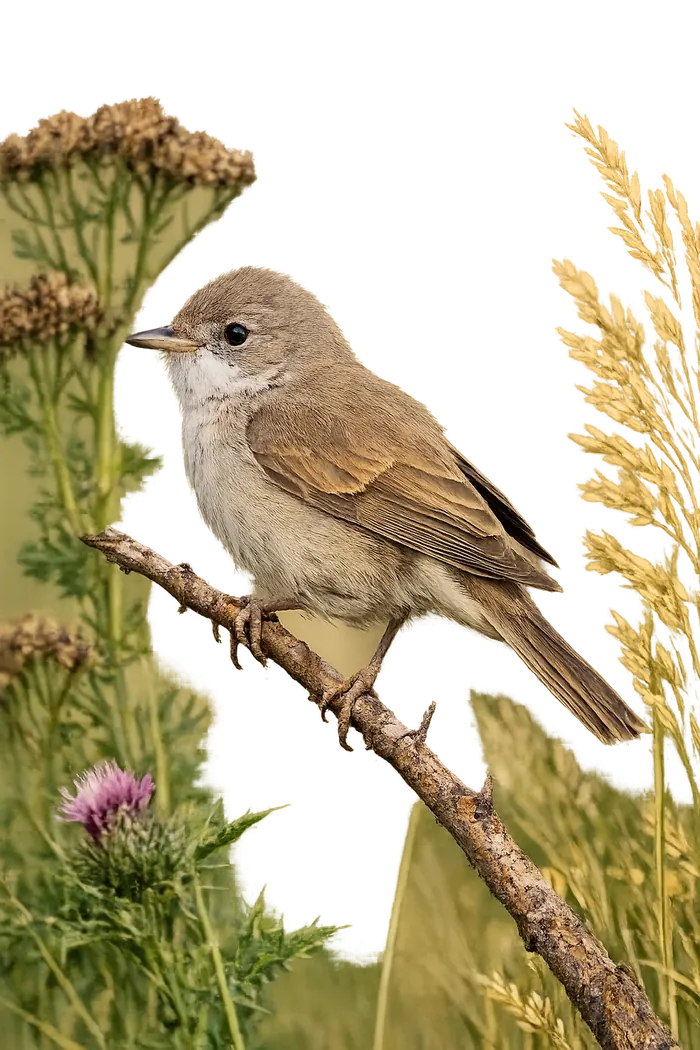 Curruca zarcera hembra