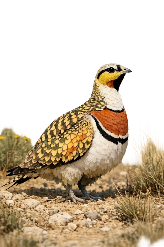 Ganga ibérica macho