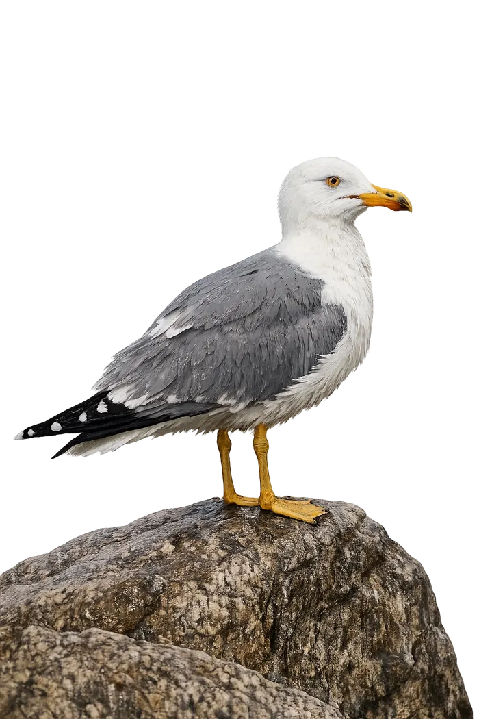 Gaviota patiamarilla