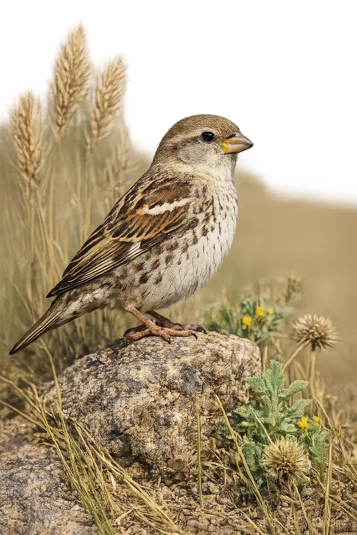Gorrión moruno hembra
