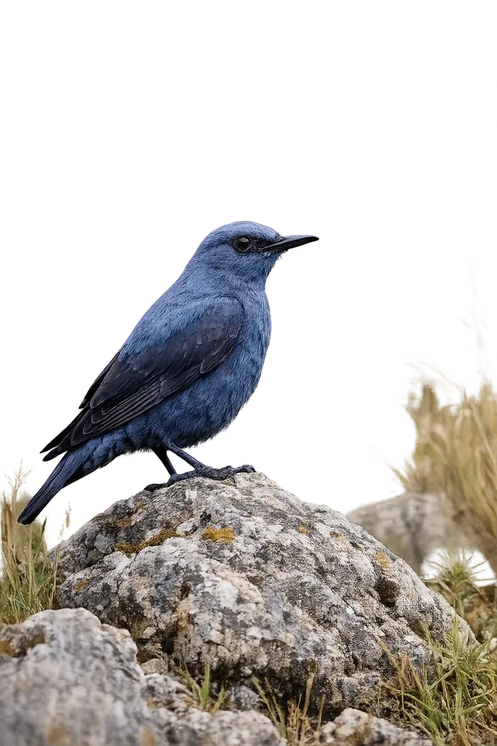 Roquero solitario macho