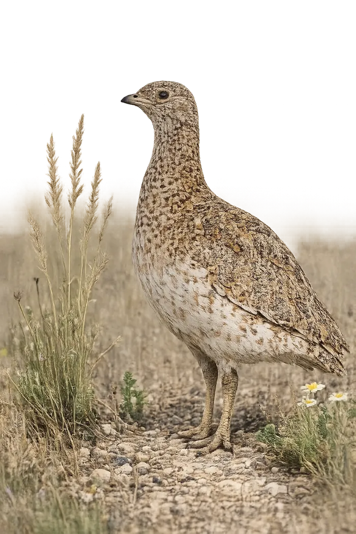Sisón común hembra