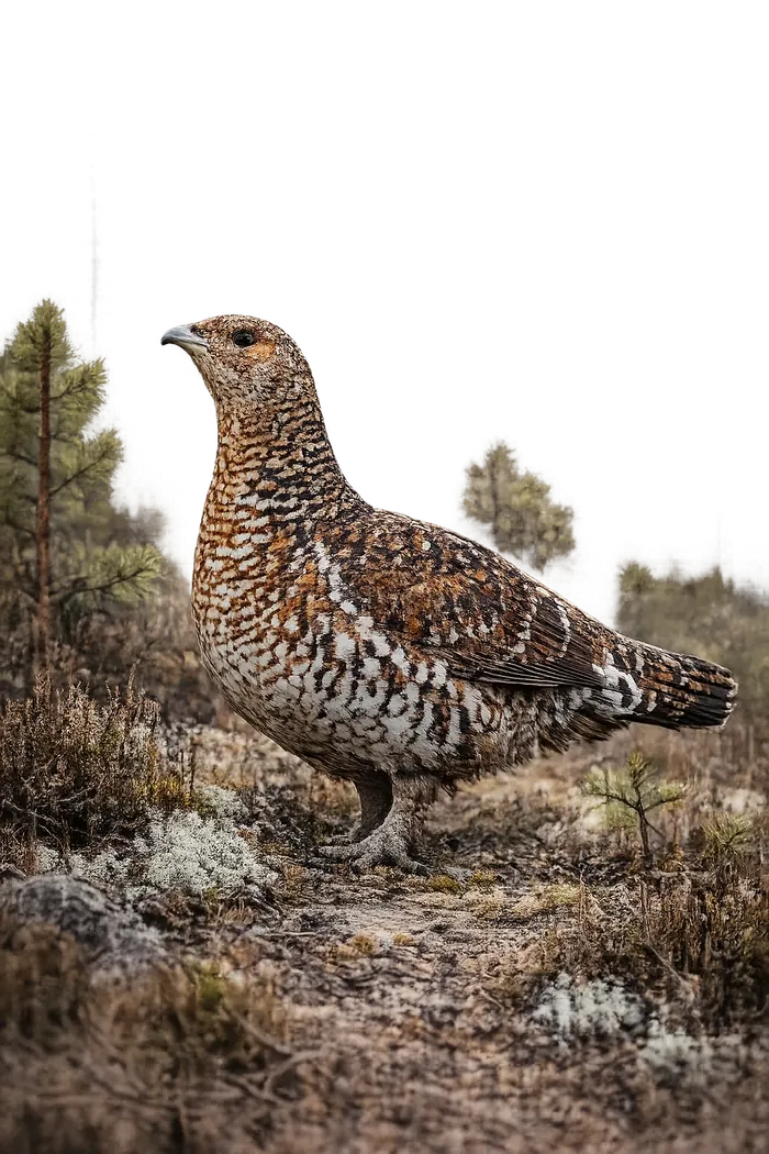 Urogallo común hembra